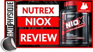 Nutrex Supplement Review NIOX  Nutrex Preworkout  Amit Physique [upl. by Olive]