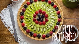 Crostata di frutta vegana [upl. by Adalie]