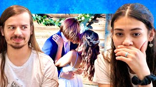 Reacting To Our WEDDING Video 3 Years Later [upl. by Warfore941]