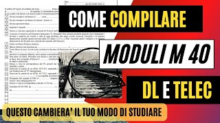 M40 DL e TELEC MODULI in FERROVIA come COMPILARLI e come COMPRENDERLI [upl. by Bainbrudge823]