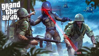 I Became THE PREDATOR During VIETNAM WAR in GTA 5 RP [upl. by Elatsyrc]