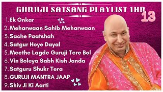 New Guru Ji 1 Hour Satsang Playlist 13  गुरुजी एक घंटा सत्संग प्लेलिस्ट  Guruji Satsang Blessings [upl. by Ahsitahs186]