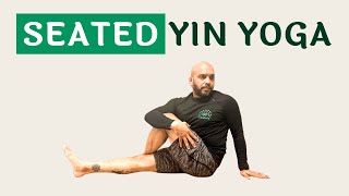 Seated Yin Yoga Stretch  25 Minute Yin Yoga  Yin Yoga for Runners  Beginner Friendly Yin Yoga [upl. by Urion]