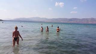 Salamina salamis beachgreece full HD [upl. by Milurd204]