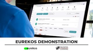 Eurekos  Learning Management System Demo [upl. by Anivad]