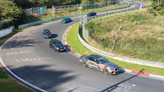 Nürburgring Nordschleife Wehrseifen 051024 Touristenfahrten [upl. by Nibuz]