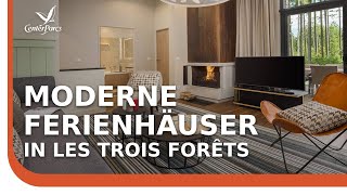 Erneuerte Ferienhäuser in Les Trois Forêts  Nahaufnahme Neues  Center Parcs [upl. by Winonah]