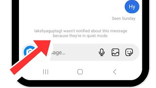Wasnt Notified About This Message Because Theyre In Quiet Mode Kya Hai  In Hindi [upl. by Hacim]