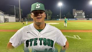 Stetson Baseball Highlights [upl. by Ardnazxela]