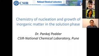 Part 1 Chemistry of nucleation and growth of inorganic matter in the solution phase [upl. by Sucram]