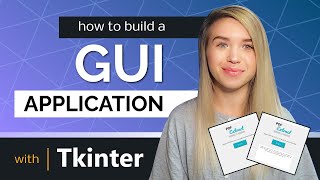 Create a GUI app with Tkinter  Step by Step Tutorial [upl. by Marybelle]