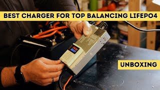 Unboxing the best charger for Top Balancing LiFePO4 battery cells [upl. by Pritchett]