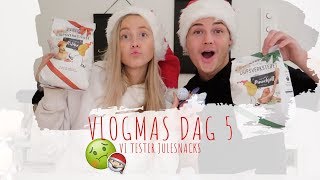 VLOGMAS DAG 5 ♡ VI TESTER JULESNACKS [upl. by Radcliffe834]