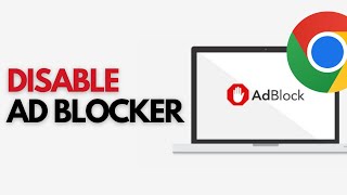 How To Disable Ad Blocker In Google Chrome On Laptop  Reviewsed [upl. by Aihseken]