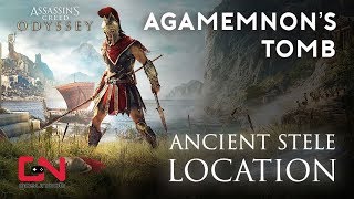 Assassins Creed Odyssey  Agamemnons Tomb  Ancient Stele Location [upl. by Mistrot717]