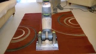 Vax Dual Power Total Home Carpet Washer Demonstration amp Review [upl. by Ttessil]