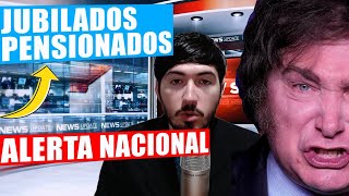 💸ALERTA NACIONAL JUBILADOS DE ANSES AL BORDE DEL COLAPSO ECONÓMICO POR POLÍTICAS DE MILEI 2024 [upl. by Htebaras260]