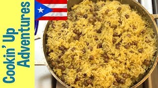 How to Make Arroz con Gandules  Puerto Rican Rice amp Pigeon Peas [upl. by Reddin]