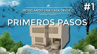 MODELANDO UNA CASA DESDE 0 1  PRIMEROS PASOS  ARCHICAD BASIC [upl. by Etat]