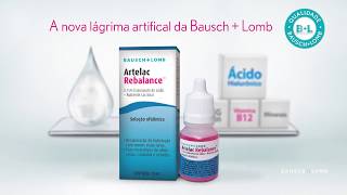 Artelac Rebalance  Bausch [upl. by Naired]