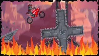 MOTO X3M  NINJA BIKER Mobile Gameplay 6075 Levels Walkthrough [upl. by Anom]