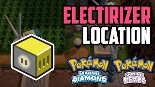 Where to Find Electrizer  Pokémon Brilliant Diamond amp Shining Pearl All Methods [upl. by Nas453]