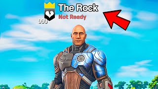 I Pretended to be The Rock with a Voice Changer in Fortnite [upl. by Eiram642]