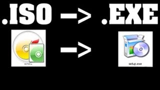 How To Open ISO  Extract ISO  ISO to EXE [upl. by Enelyw]