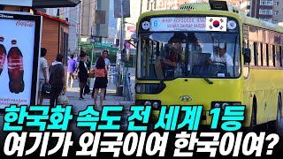 한국화 속도 전 세계에서 가장 빨라 한글 모르면 일상생활 불가능한 나라 [upl. by Ebbarta679]