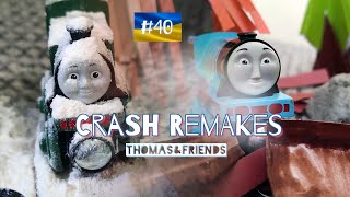 Emilys New Route Gordon Takes a Tumble  Crash Remakes  Thomas and Friends [upl. by Ahsino]