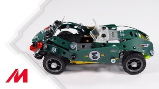 Meccano  5 Model Roadster  Build 1 [upl. by Draneb]