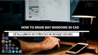 How To DRAW BAY WINDOWS IN CAD  CAD Tutorials Learn CAD How To Use Cad  AutoCAD Turbocad Draw CAD [upl. by Nodnyl240]