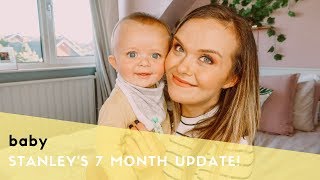 7 MONTH OLD BABY UPDATE  POSTPARTUM BELLY [upl. by Ilyk]