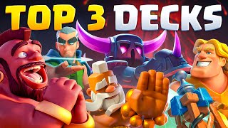 TOP 3 BEST DECKS AFTER THE NEW UPDATE 🏆 [upl. by Strauss]