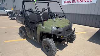 2024 Polaris Ranger 570 Full Size Sagebrush Green [upl. by Enohs403]