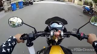 YAMAHA FZ  CITY MILEAGE TEST [upl. by Hussar]