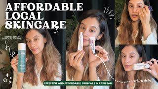 LOCAL SKINCARE IN PAKISTAN I BUILT A NEW AFFORDABLE SKINCARE ROUTINE skincare [upl. by Eziechiele]