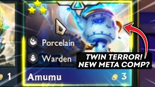 I found the best Twin Terror comp in Set 11 TFT PBE It was insane  Amumu 3 Lux 3 4 Porcelain [upl. by Straub]