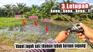 Casting Ikan Haruan  Banyak Strike SaizSaiz Sedap Melayan Misi Cari Yang BADAU JamriFishing [upl. by Dalis28]