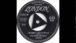 Royal Holidays  Im Sorry I Did You Wrong  1958 Penthouse 9357wmv [upl. by Kreg796]