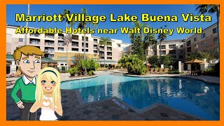 Marriott Village Lake Buena Vista  Best Affordable Hotels Near Walt Disney World Review amp Tour [upl. by Asreht538]