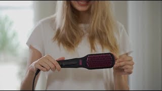 TYMO  Hair Straightening Brush [upl. by Ydnys]