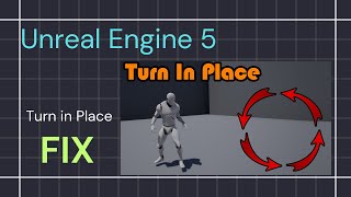 Unreal Engine 5  Turn In Place Matt Asplands video but for UE5 [upl. by Debor]