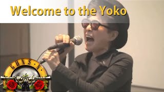 Parody Mashup of Yoko Ono and Guns N Roses Welcome to the Jungle welcometothejungle yokoono [upl. by Adelpho]