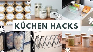 DIYs  Tipps zum KÜCHE ORGANISIEREN  IKEA Hacks  Ordnung in der Küche mit Cricut Joy  TRYTRYTRY [upl. by Legin]