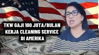 CUMA LULUSAN SD TKW INI BISA BERGAJI 100 JUTA PERBULAN DI AMERIKA [upl. by Phail]