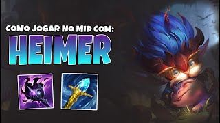 Como Jogar de Heimerdinger MID  DarkTany [upl. by Admana]