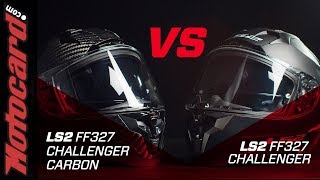 Casque moto LS2 FF327 Challenger Carbon  ou Standard  🤔 [upl. by Rosa]