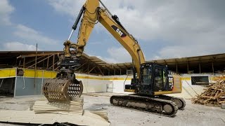 Abbruch eines Netto Supermarktes in Olfen [upl. by Enyalb]