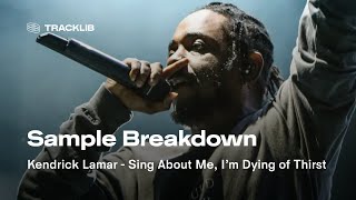 Sample Breakdown Kendrick Lamar  Sing About Me I’m Dying of Thirst [upl. by Akeimahs]